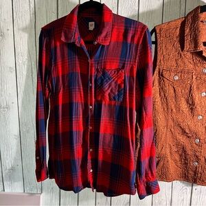 Gap Flannel post for Live